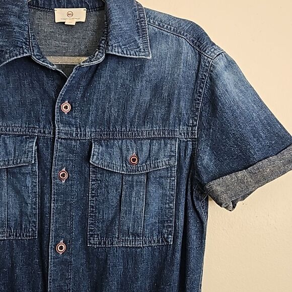 AG Adriano Goldschmeid “The Rhoda” Utility Romper XS Jean Short sleeve - Picture 8 of 16